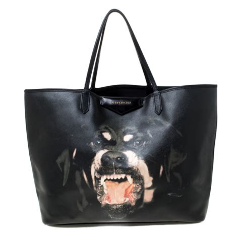 givenchy antigona rottweiler coated canvas tote|Givenchy tote.